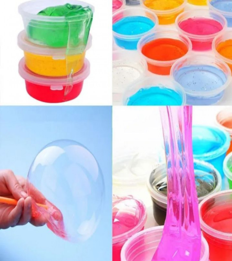 HOT DEALS NO1. Capsule Clay Slime DIY Crystal Mud Play Transparent Magic Plasticine Kid Toys Children's Soft Toys Brinquedo Jelly Bubble