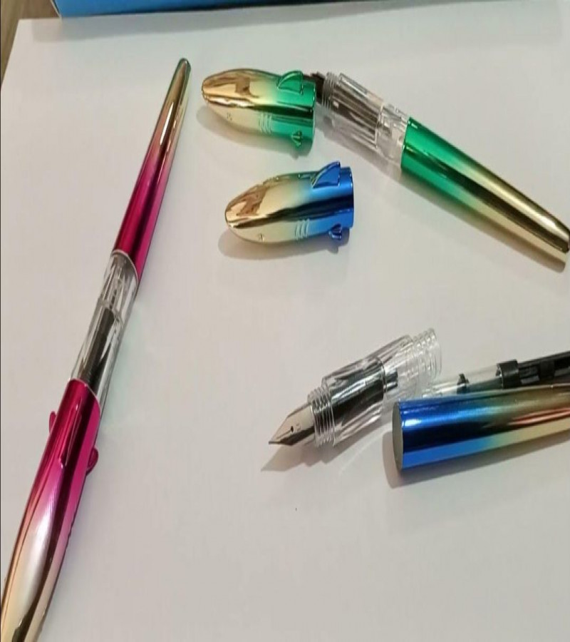 Hot deals no1 Fish Ink Pen Fountain Pen Fish Cute Fancy Ink Pen New arirval Pack of 1 PCs only 299