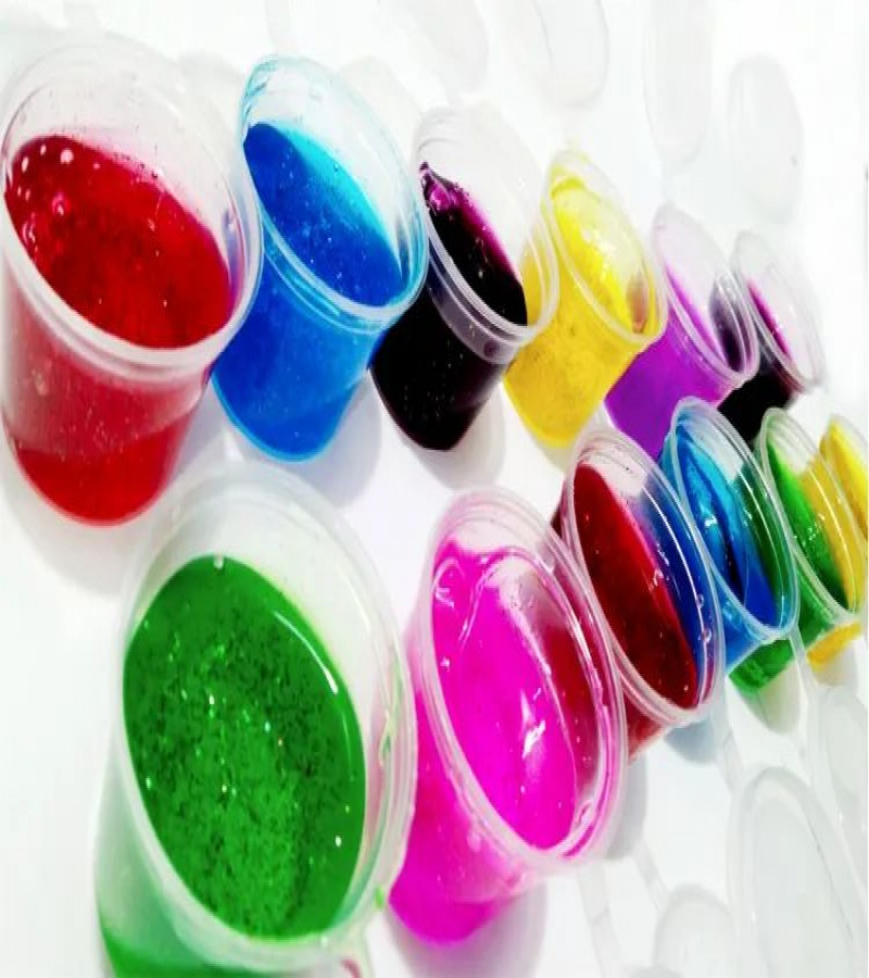 HOT DEALS NO1.12pcs Glitter Slimes Magic Crystal Soft Fluffy Party Prank Slime Fun Toy For Kids Boys and Girlsonly159