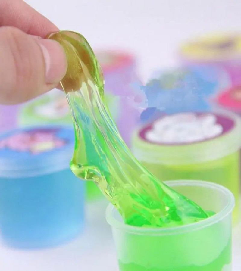 HOT DEALS NO1.12pcs Glitter Slimes Magic Crystal Soft Fluffy Party Prank Slime Fun Toy For Kids Boys and Girlsonly159