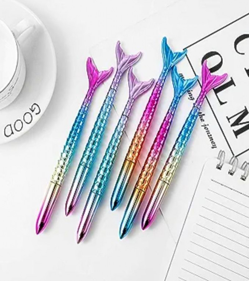 HOT DEALS NO1.1Pack Cute Refillable Mermaid Pen Case, Fish Pen Set Creative Mermaid Pen for Mermaid Party Supplies only 189