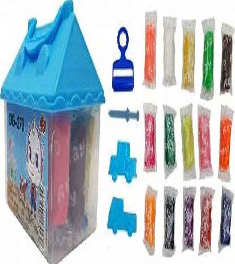 HOT DEALS NO1.1PC Gift & Toys Premium Clay Hut of 15 Clay Stick and Molds Art &Craft (Pack of 1 Hut) only 299
