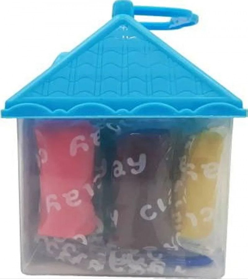HOT DEALS NO1.1PC Gift & Toys Premium Clay Hut of 15 Clay Stick and Molds Art &Craft (Pack of 1 Hut) only 299
