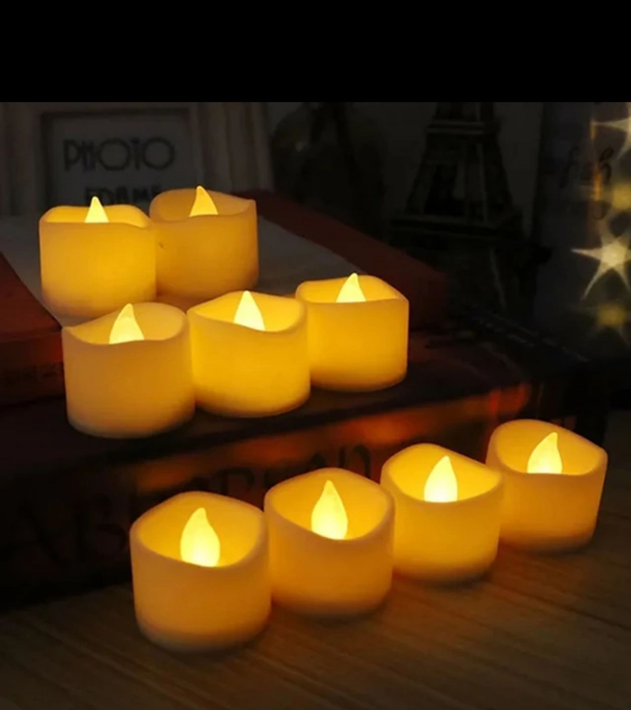 HOT DEALS NO1.1PC LED Electronic Candle Wave Mouth Candle Flameless Flashing Candle Button Battery Lamp Tea Light Wedding Party Decorationonly 79