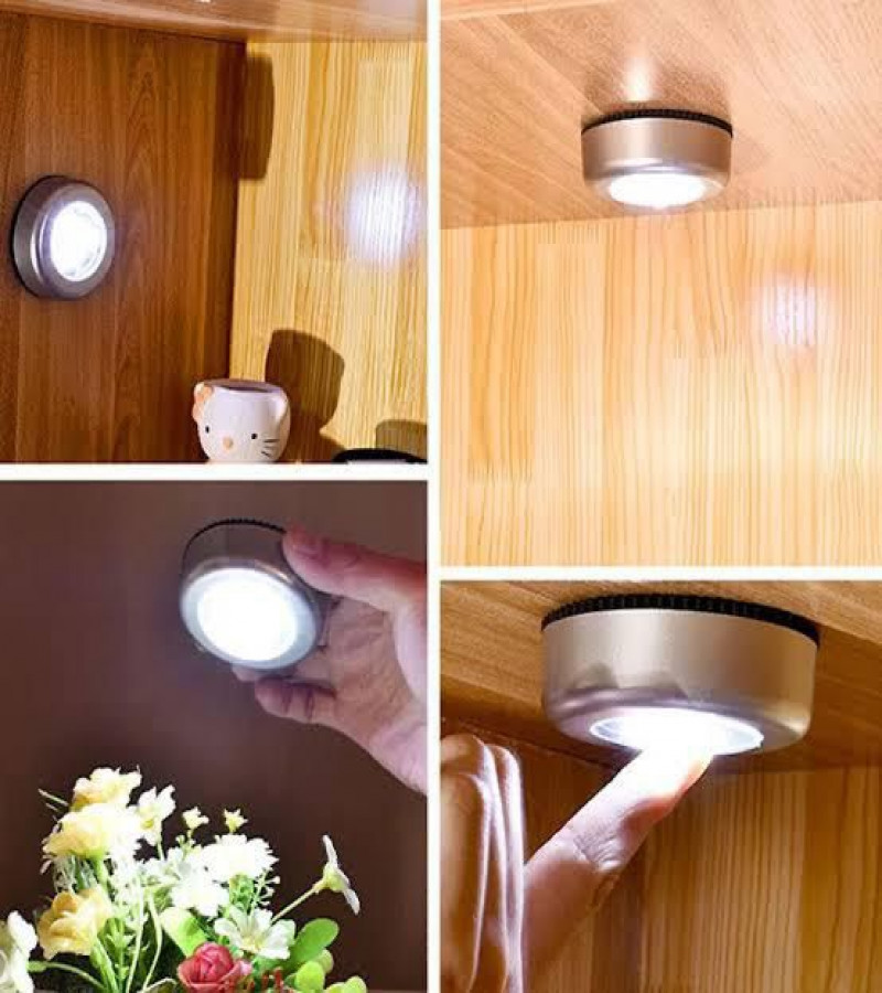 HOT DEALS NO1.1PC LED Night Light, pat Light, Touch Light, Emergency Light, Creative Paste Light, Bedroom Bedside Light, Wall lamp