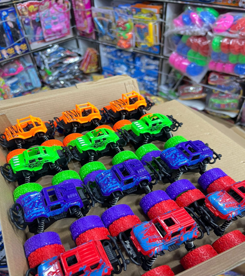 HOT DEALS NO1.1Pc Mini Pull Back Friction power Car Monster Truck desert power 4x4 for Kids and Children only 399