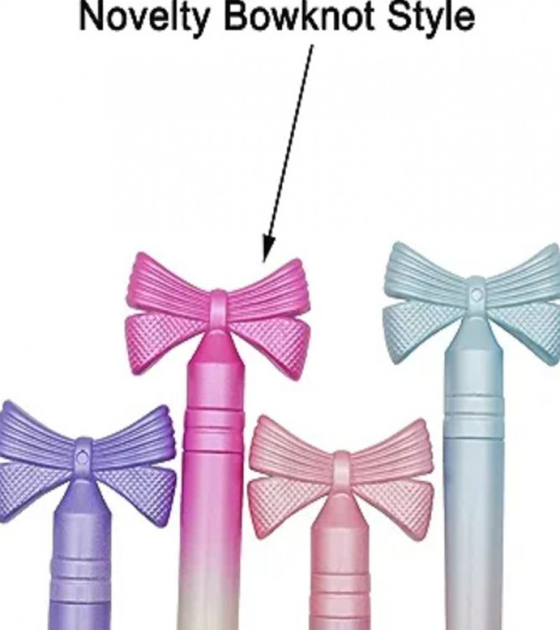 HOT DEALS NO1.1PCS Colourful Butterfly Ballpoint Pens Retractable Bowknot Pen Black Ink for School Girls PartyONLY 189