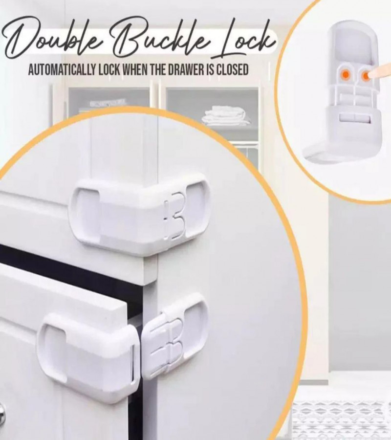 HOT DEALS NO1.1Pcs Security Lock Safety Cabinet Locks Child Refrigerators Locks Child Drawers Lock Refrigerator Lock for Kids
