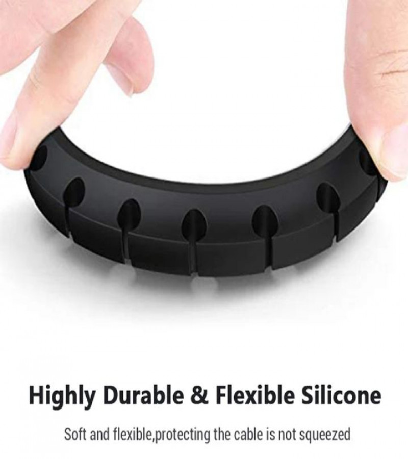 HOT DEALS NO1.1PCSilicone Cable Organizer USB Earphone Clip Charger Wire Data Line Holder Cable Organizer Cord Clip Office Desk Accessoriesonly 99
