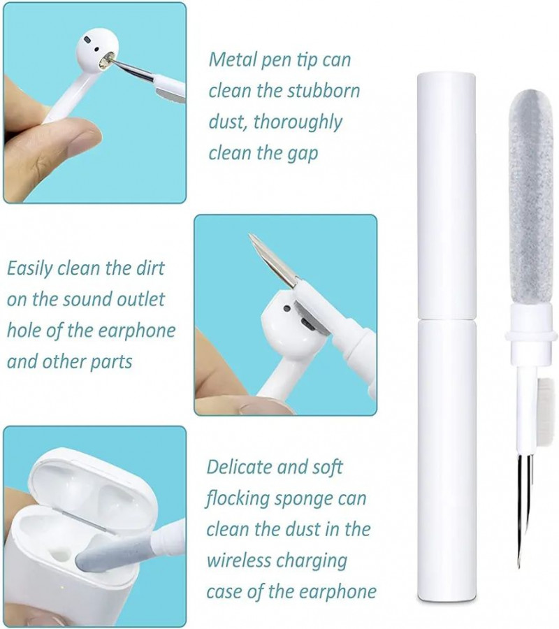 HOT DEALS NO1.5in1 Cleaner Brush for Keyboard, Wireless Earphones, Camera, Computers, Mobiles for Computers, Laptops, Mobiles ONLY 299