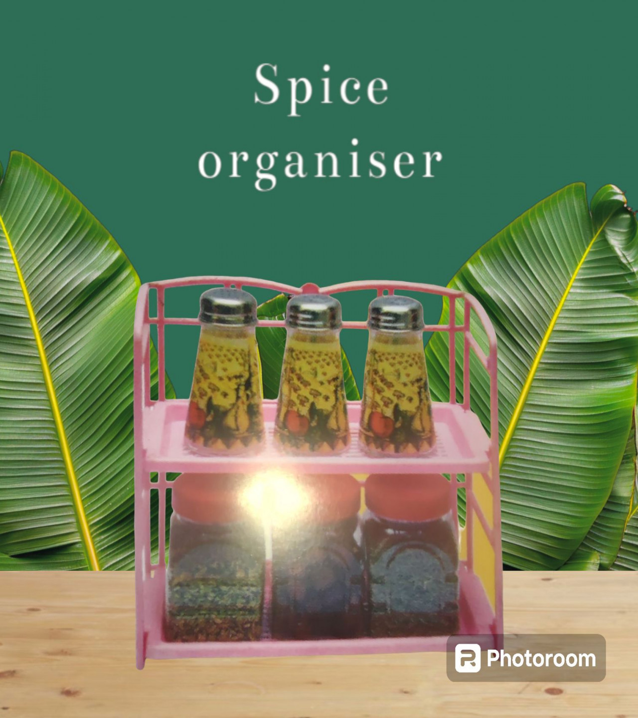 HOT DEALS NO1.Best Quality Multi-Purpose 2 Layers Plastic stand for spices bottle Only 299
