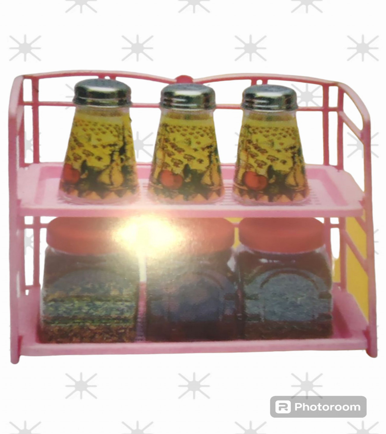 HOT DEALS NO1.Best Quality Multi-Purpose 2 Layers Plastic stand for spices bottle Only 299