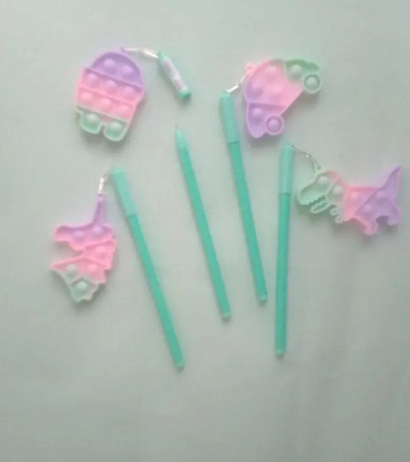 HOT DEALS NO1.Cartoon Character pop it Pen for Kids Stylish Pen Pen for Girls pop it Pen for Kids Stylish Pen Return Gift Birthday Party