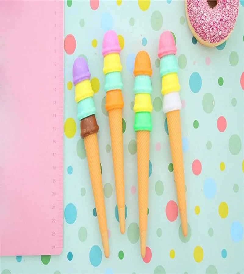 HOT DEALS NO1.Fashion Cute Cartoon Ice Cream Gel Pen Creative Cartoon Ball Pens Office School Supply Stationery (1PCS)only 299