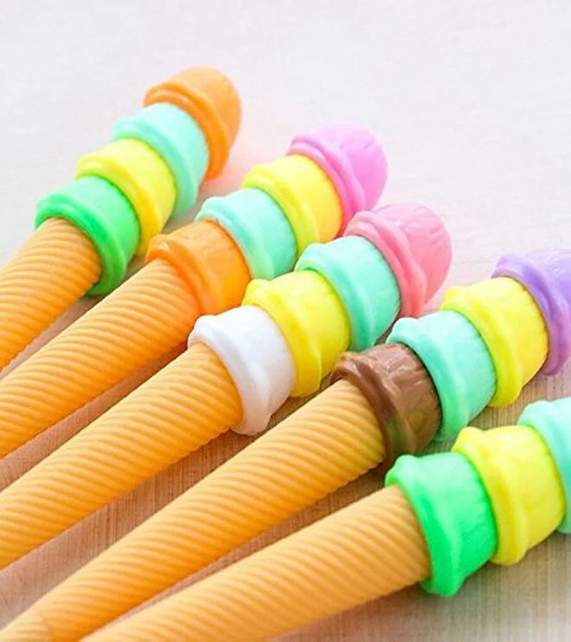 HOT DEALS NO1.Fashion Cute Cartoon Ice Cream Gel Pen Creative Cartoon Ball Pens Office School Supply Stationery (1PCS)only 299