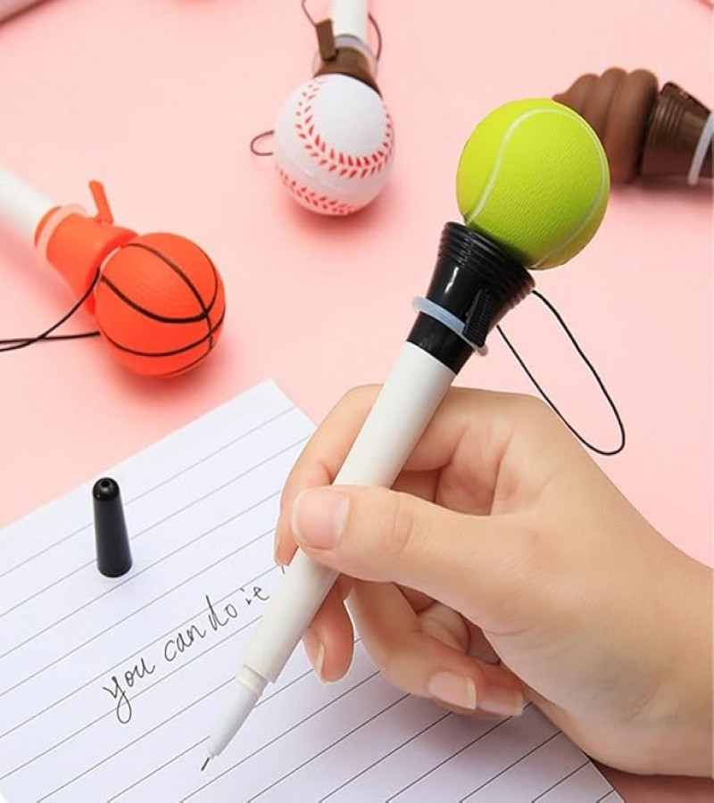 HOT DEALS NO1.Funny Bouncing Pen Creative Decompression Rocket Fist Ball Cake Poop Bouncing Neutral Pen New Strange Stationery