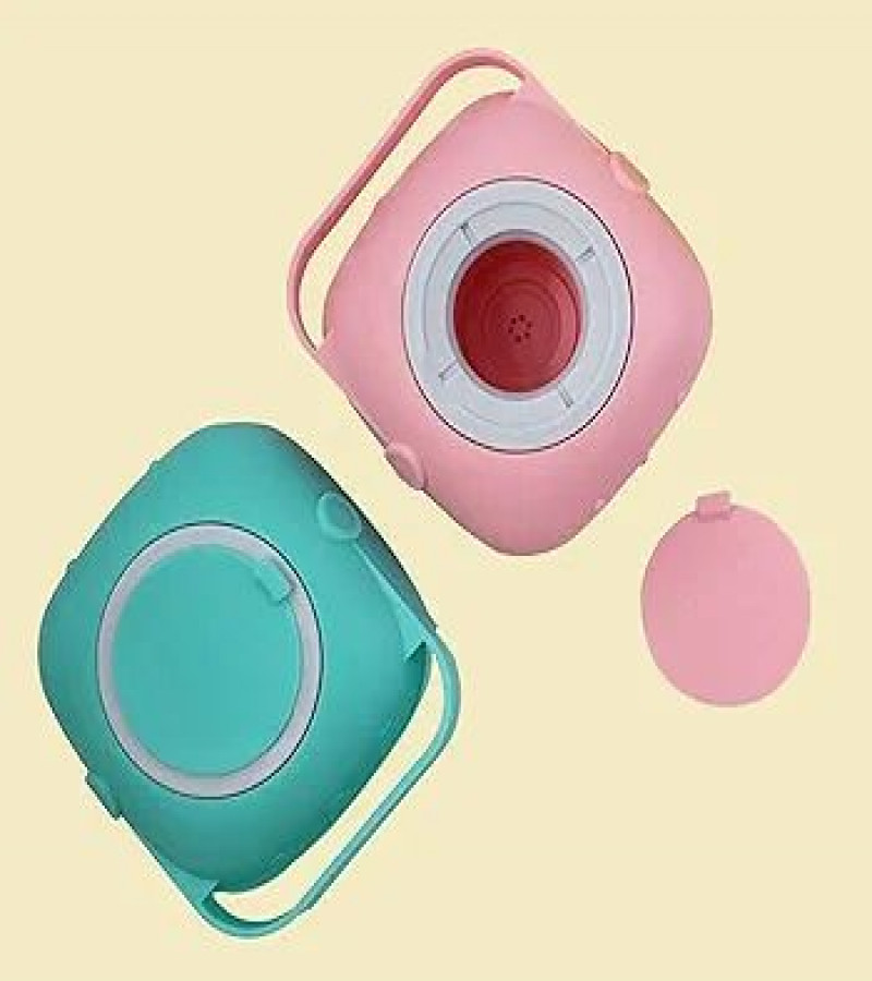 HOT DEALS NO1.GEOOT Silicone Body Scrubber Brush, Shower Body Brush, Silicone Massage Bath Brush with Soap Dispenser only 249