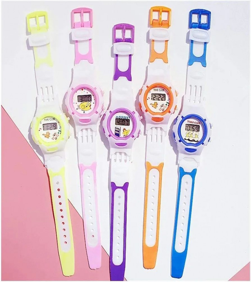 HOT DEALS NO1.Girl Watch Kids Girl Digital Watch Children Cartoon Analog Digital Sport LED Electronic Waterproof Wrist Watch Gift only 199
