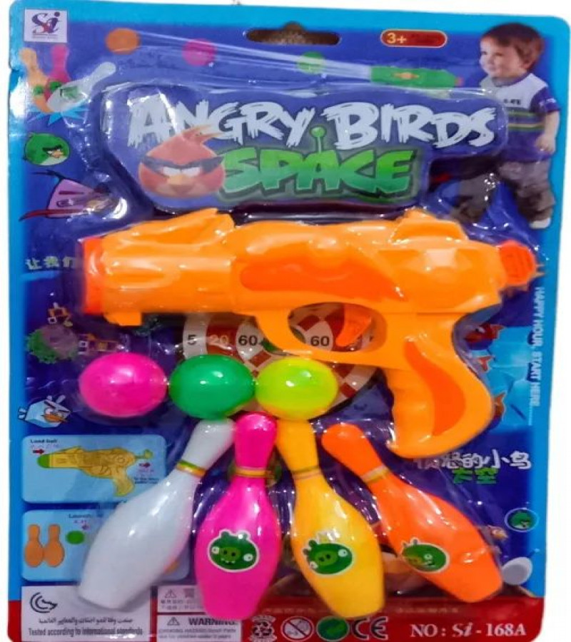 HOT DEALS NO1.Kids toy Shooting Game Ball Shooter With bowling bottles only 249