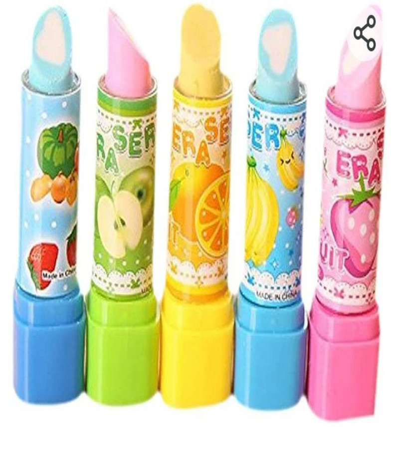 HOT DEALS NO1.Lipstick Shape Erasers Novelty Eraser School Stationery 1pcs ONLY 79