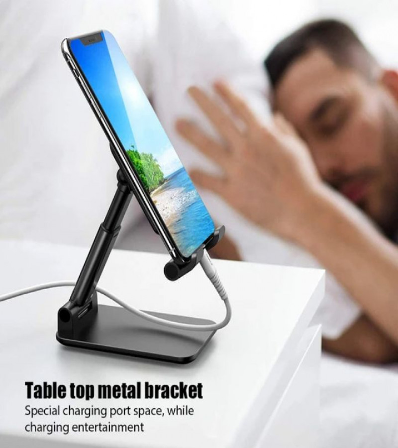 HOT DEALS NO1.Metal Desktop Tablet Holder Table Cell Foldable Extend Support Desk Mobile Phone Holder Stand For iPhone iPad Huawei Adjustableonly 279