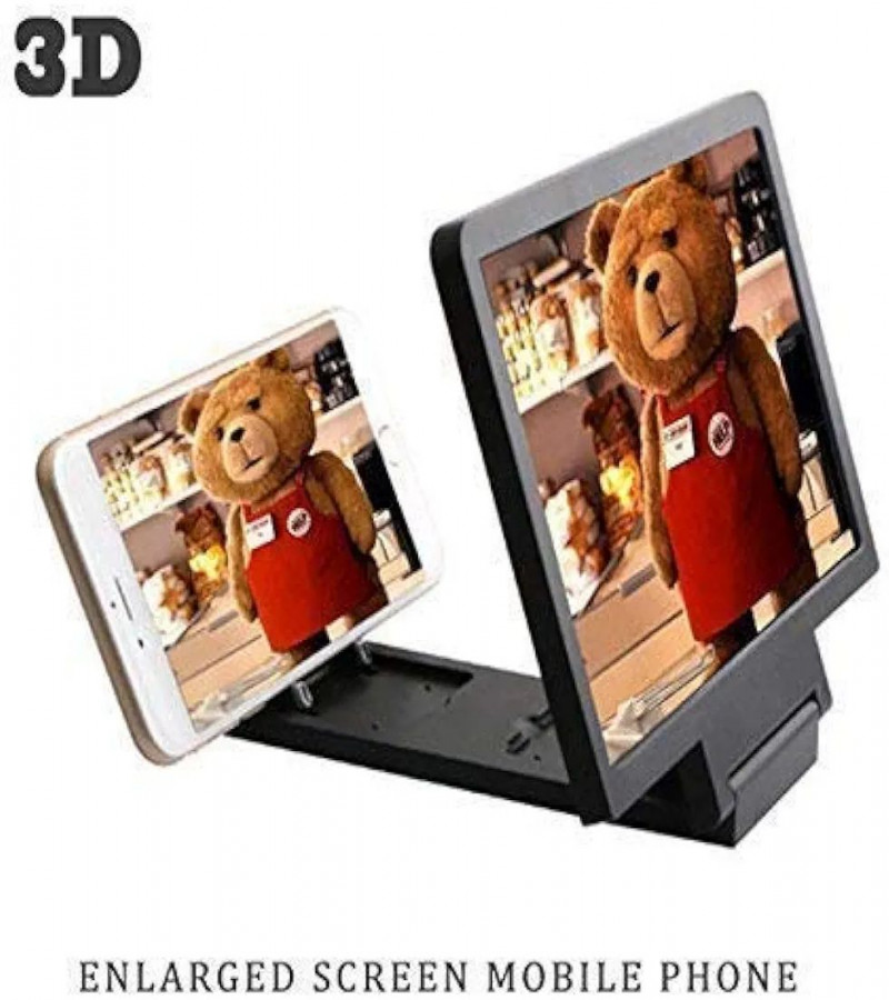HOT DEALS NO1.Mobile Phone Screen Magnifier Glasses Magnifying Glass 3D Video Loupe Eye Protector Microscope Multi-func Smart-Phone Bracket only 299