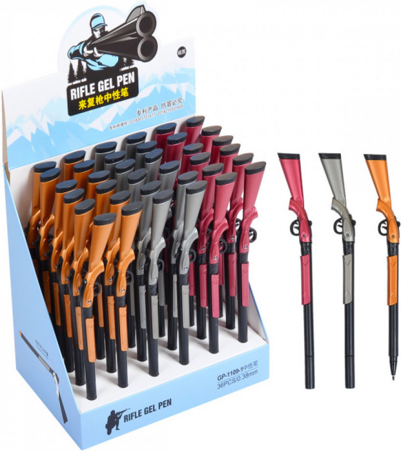 HOT DEALS NO1.Pass & Play Game Gun Pens Sniper Rifle Gel Pen Neutral Pen 0.5mm for Writing Gifts Kids Toys Pen Novelty Stationery