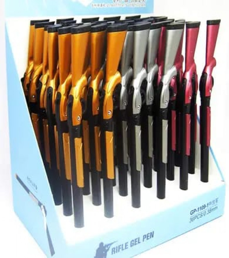 HOT DEALS NO1.Pass & Play Game Gun Pens Sniper Rifle Gel Pen Neutral Pen 0.5mm for Writing Gifts Kids Toys Pen Novelty Stationery