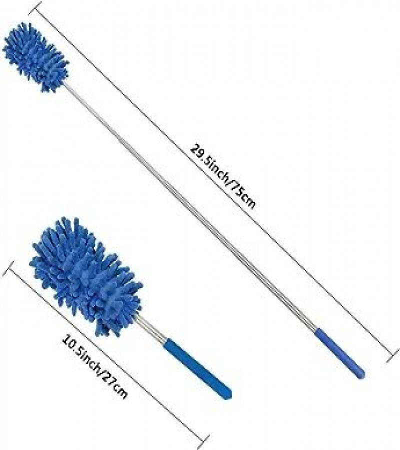 HOT DEALS NO.1Pcs Microfiber Extendable Dusters for Cleaning, Aifuda Removable Washable Hand-held Duster for Cleaning Offices, Furniture