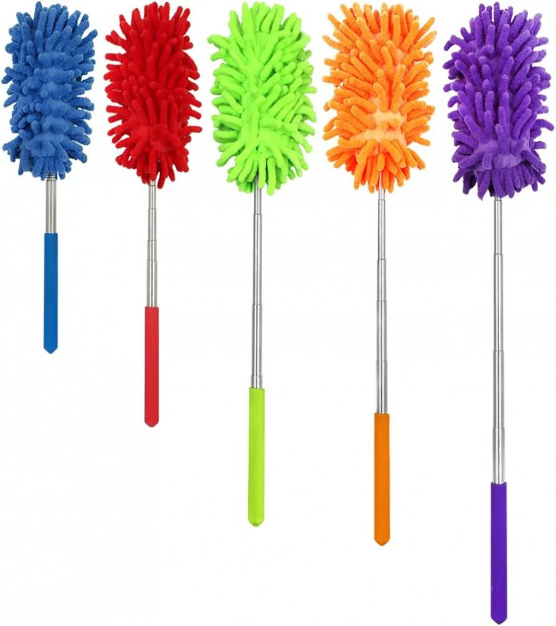 HOT DEALS NO.1Pcs Microfiber Extendable Dusters for Cleaning, Aifuda Removable Washable Hand-held Duster for Cleaning Offices, Furniture