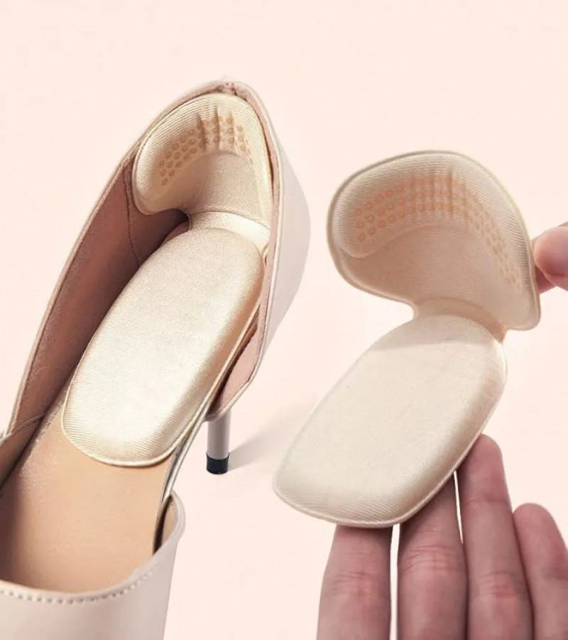 HOT DEALS NO1.Silicone/fabric heel inserts for wide and large shoes that improve the shoe fit comfortably and prevent heel slippage and soreness