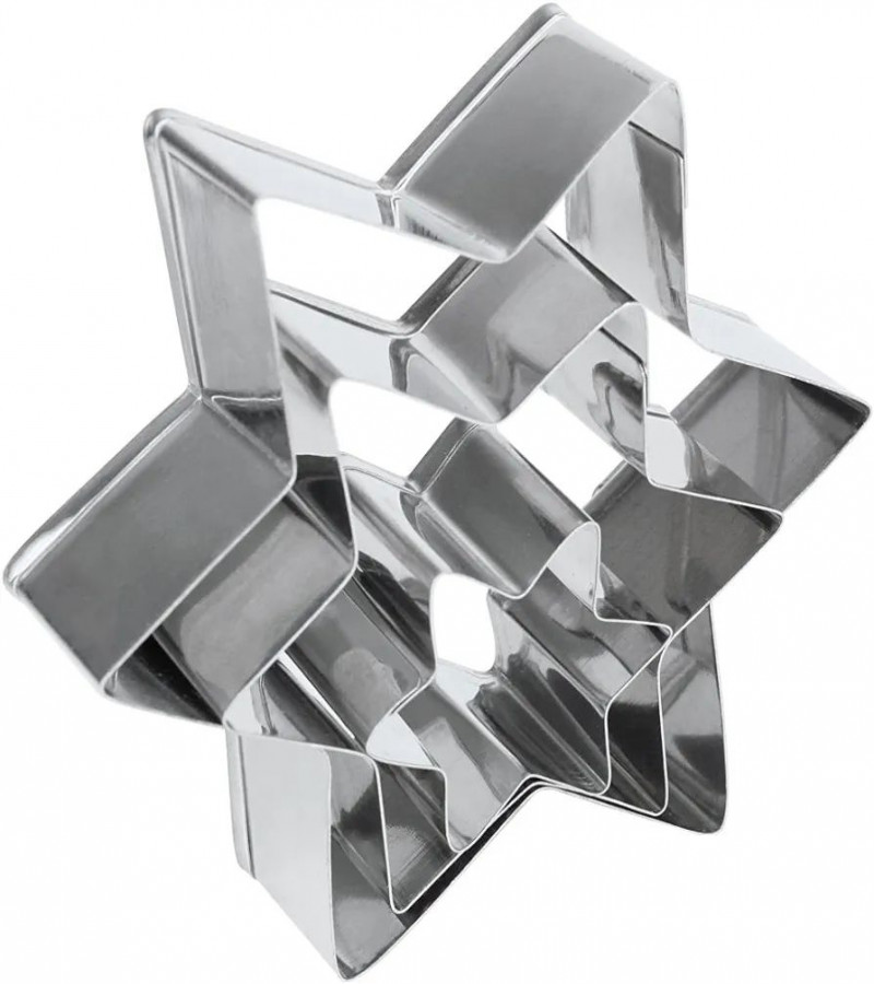 HOT DEALS NO1.Space BGMJ-02 Cookie Cutter, Hex Star/Plum/Round/Heart, Large, Medium, Small, 12-Piece Set only 299