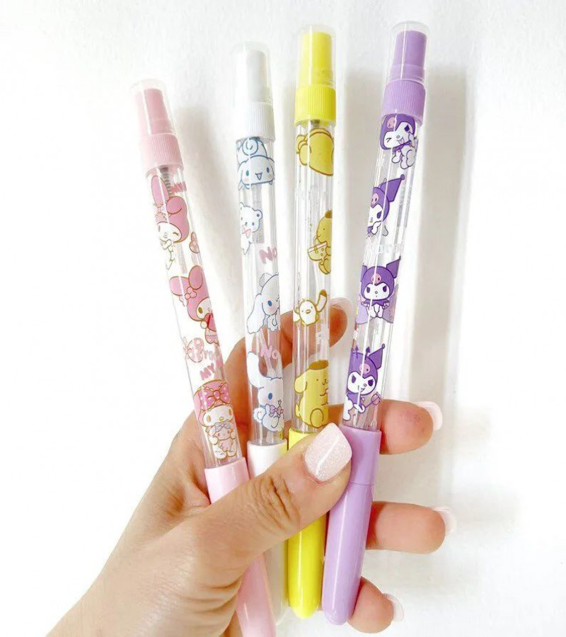 HOT DEALS NO1.Spray Pen Anime Cartoon My Melody Cinnamoroll Kuromi Disinfectant Pen multifunctional pen Stationeryonly 189