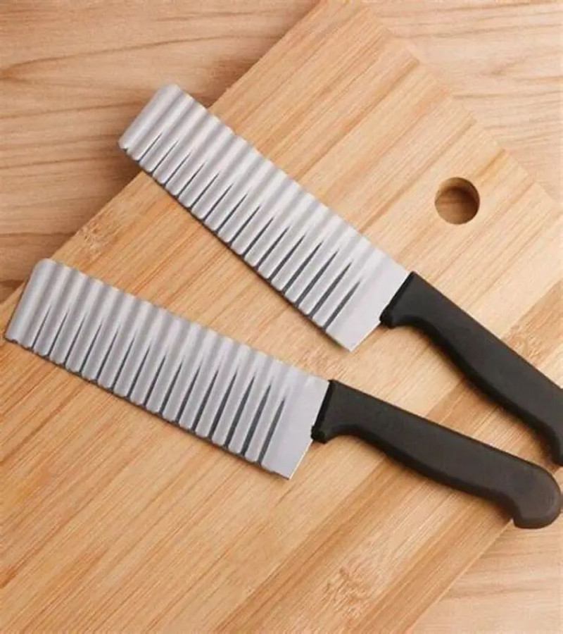 HOT DEALS NO1.Stainless Steel Wrinkle Cutter, French Fries Tool, Environmentally Friendly, Tasteless and Durable only 199