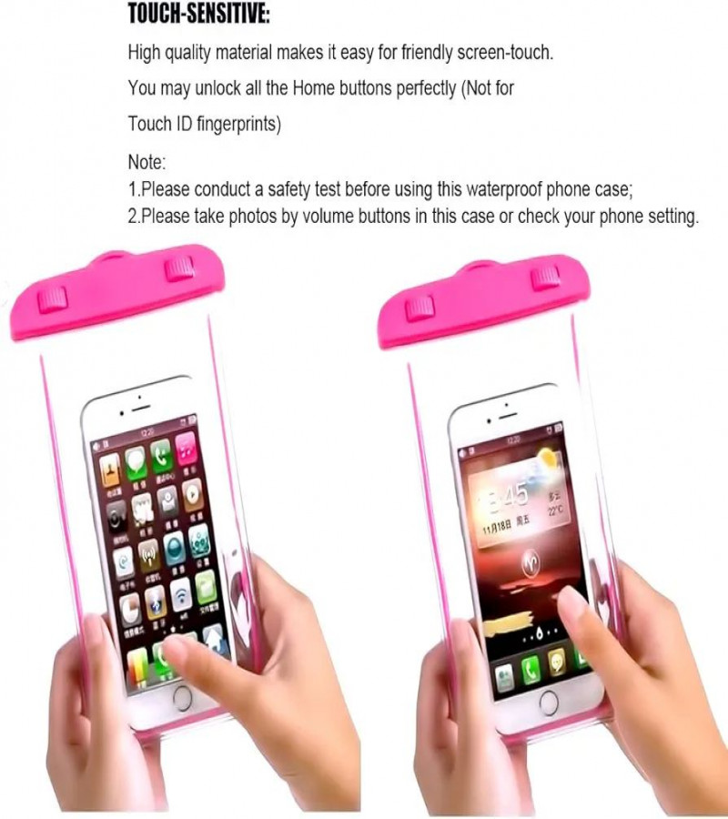 HOT DEALS NO1.Waterproof mobile pouch Case, Universal Phone Pouch Underwater Phone Case Bag Neck 1PC ONLY 149