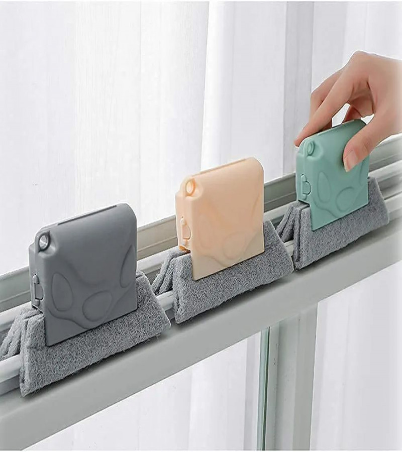 HOT DEALS NO1.Window Groove Cleaning Brush with Dust Cleaning Brush for Window Slot Keyboard with Mini Dustpan Multi-Purpose Cleaning Tool