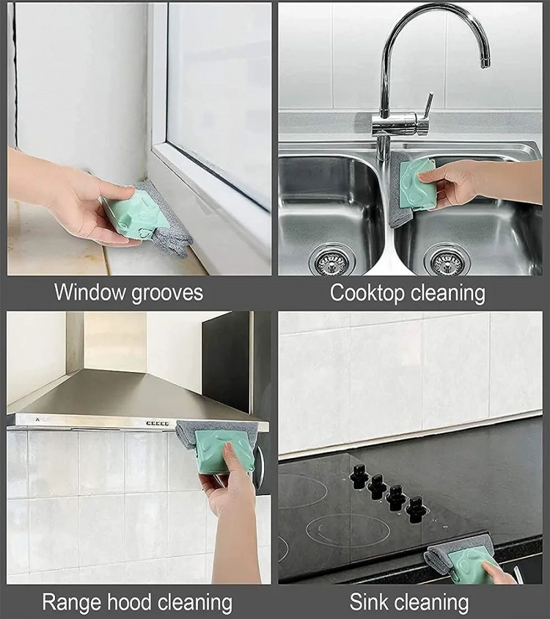 HOT DEALS NO1.Window Groove Cleaning Brush with Dust Cleaning Brush for Window Slot Keyboard with Mini Dustpan Multi-Purpose Cleaning Tool