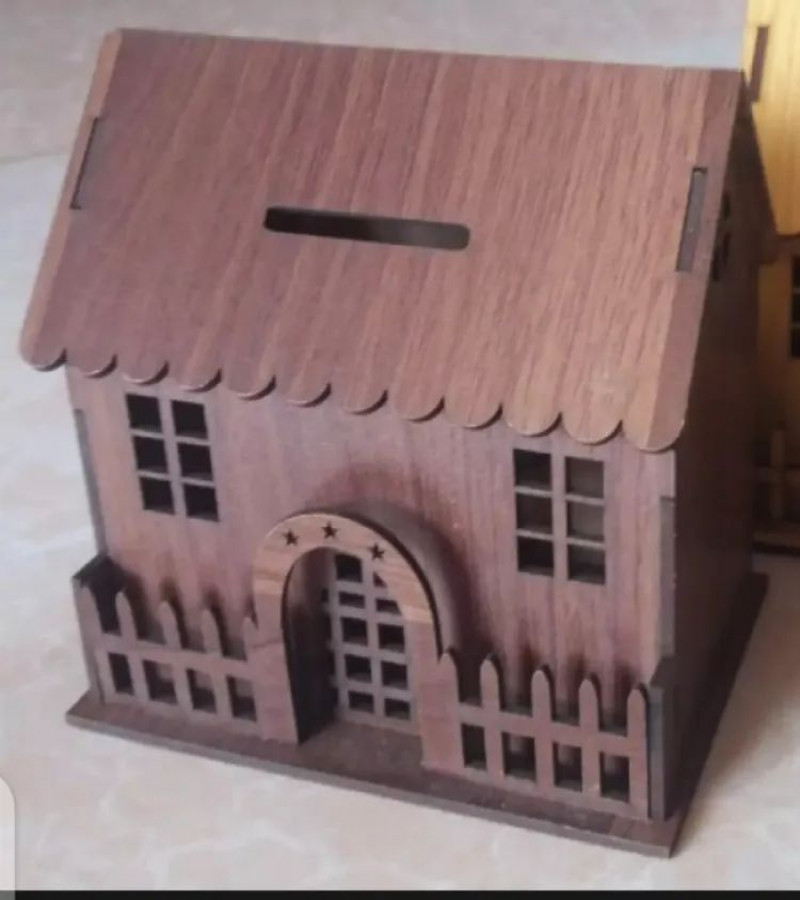 HOT DEALS NO1.Wooden Money Box Home Shape For money box Kids cute money box only 239