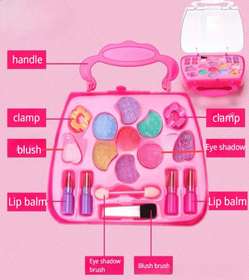 Make up Toy for Kids pretend Play Make Up Set Safety Non-Toxic Makeup Kit Toy For Girls