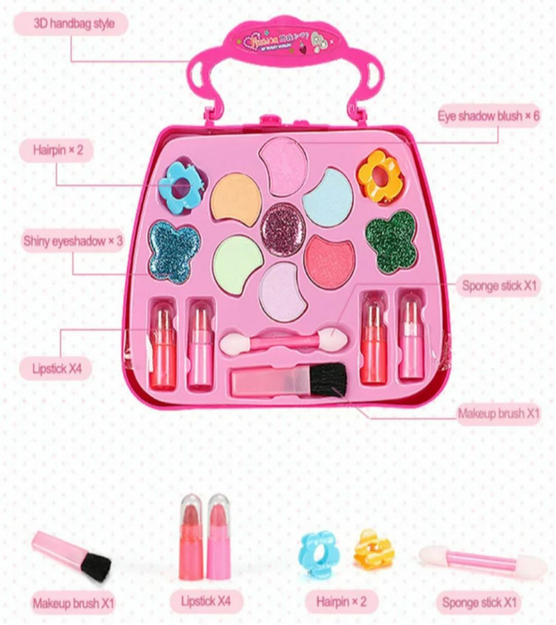 Make up Toy for Kids pretend Play Make Up Set Safety Non-Toxic Makeup Kit Toy For Girls