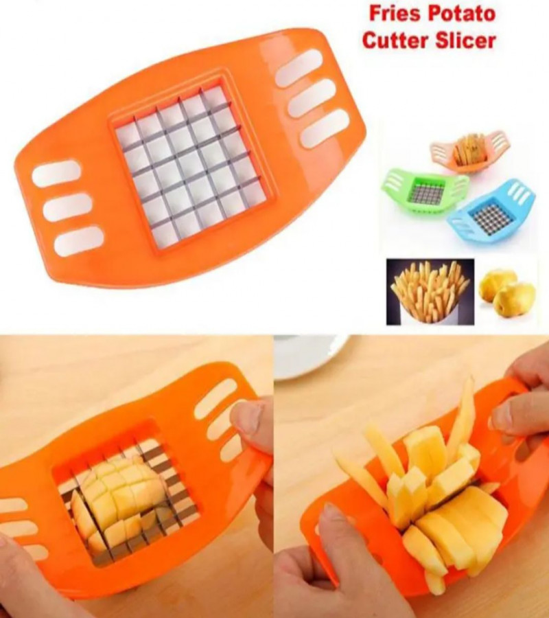 Manual Stainless Steel Potato Chips Cutter Potato Chipper Chips.