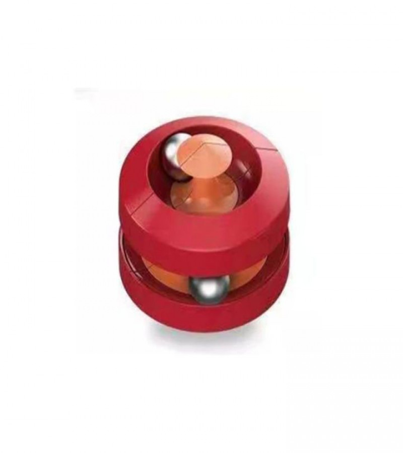 New and strange metal marbles adult decompression toys creative rotary finger track ball cube fingertip gyroscope only 229