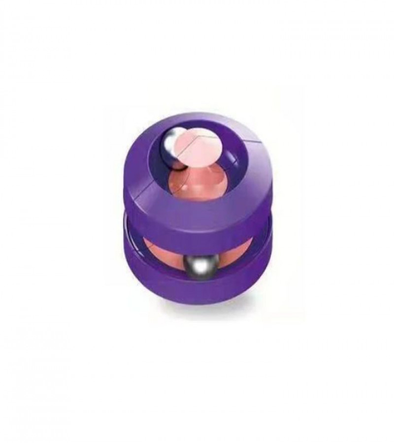 New and strange metal marbles adult decompression toys creative rotary finger track ball cube fingertip gyroscope only 229
