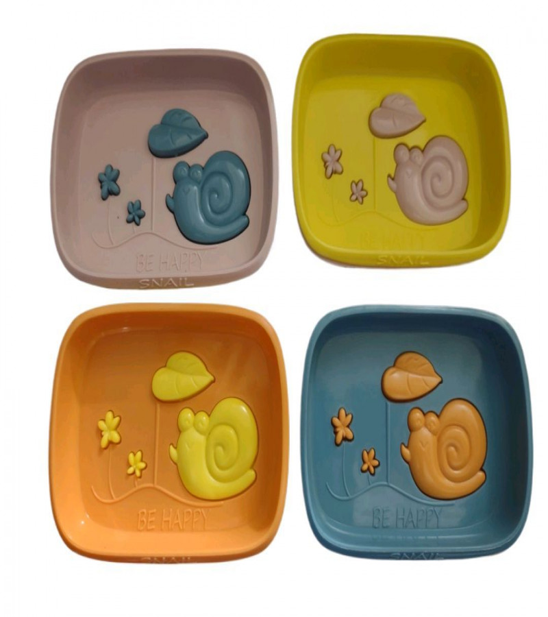 Snail Soap case Double Layered soap Box Multi Purpose for Bathroom, Kitchen, Sin