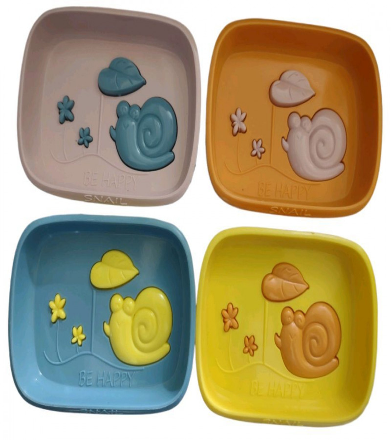 Snail Soap case Double Layered soap Box Multi Purpose for Bathroom, Kitchen, Sin