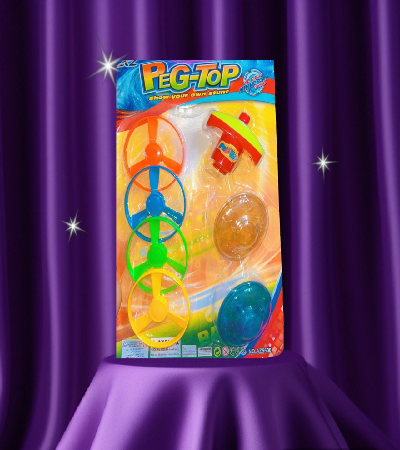 Toys Store Ring platic toy set with trigger for boys n girls